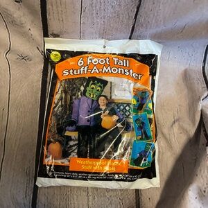 Vintage 90s‎ SunHill Stuff-A-Monster 6ft Frankenstein Halloween Decoration NIP